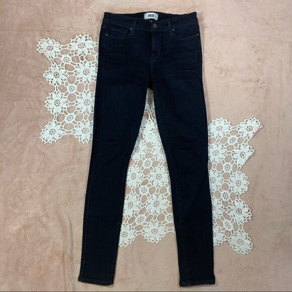 Paige Verdugo Ultra Skinny Mid Rise Reina Jeans 28 - Picture 2 of 11
